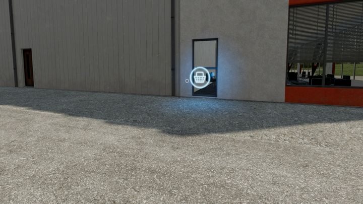 Aby nabyć nowe pojazdy, musicie udać się do sklepu - wystarczy stanąć na ikonie koszyka zakupowego i wcisnąć klawisz interakcji (domyślnie R) - Farming Simulator 22: Handel, naprawa i modyfikacje - Farming Simulator 22 - poradnik do gry