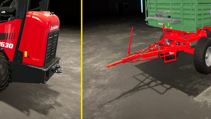 Zaczep na sworzeń - Farming Simulator 22: Łączenie, zespoły maszyn - Farming Simulator 22 - poradnik do gry