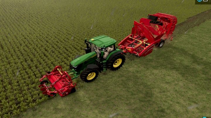 Łęciny możecie usuwać niezależnie od kombajnu, lecz musi być to zrobione przed jego użyciem. - Farming Simulator 22: Ziemniaki i buraki - Farming Simulator 22 - poradnik do gry