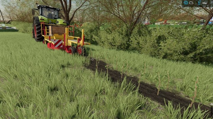 Topole możecie zasadzić nawet wokoło swojej działki - maszyny nie wchodzą z nimi w kolizje - Farming Simulator 22: Topole - Farming Simulator 22 - poradnik do gry