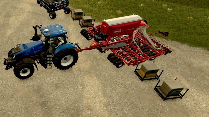 Wiedzcie, że zbiorniki pojazdów można w każdej chwili opróżnić - Farming Simulator 22: Napełnianie zbiorników maszyn - Farming Simulator 22 - poradnik do gry