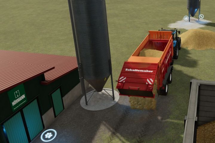 Słoma zaś nie wpływa na Zdrowie zwierząt i jest jedynie składnikiem opcjonalnym, aby produkować obornik - Farming Simulator 22: Świnie - hodowla, porady - Farming Simulator 22 - poradnik do gry