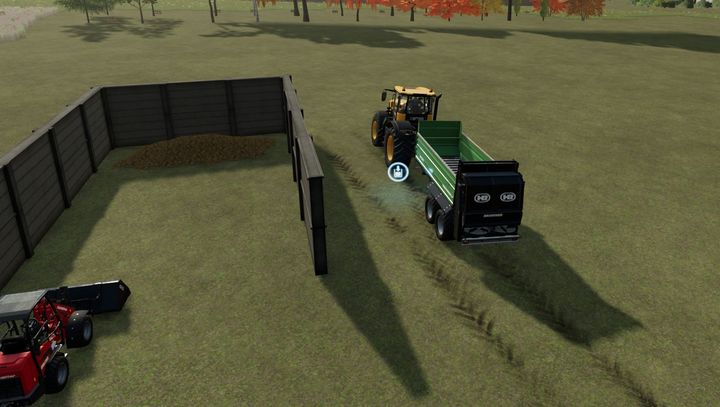 Tankowanie gnojowicy odbywa się przy pionowej rurze wychodzącej z podziemnego zbiornika. - Farming Simulator 22: Świnie - hodowla, porady - Farming Simulator 22 - poradnik do gry