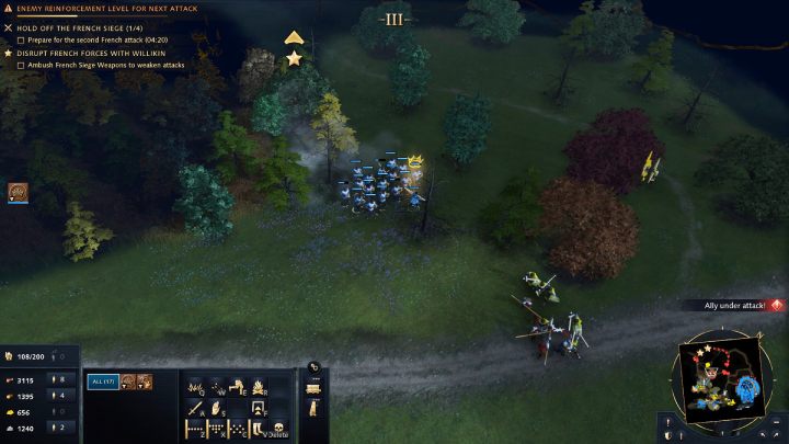 Udajcie się wraz z Willikinem ścieżką na wschód, zbierając po drodze nowych sprzymierzeńców - Age of Empires 4: The Siege of Dover (The Normans) - solucja, opis przejścia - Age of Empires 4 - poradnik do gry