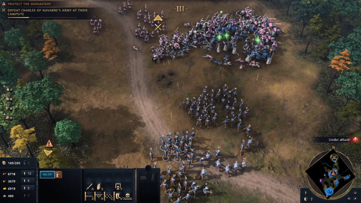 Pogrupujcie swoje wojsko i wyruszcie na północ - Age of Empires 4: France in Chaos (The Hundred Years War) - solucja - Age of Empires 4 - poradnik do gry