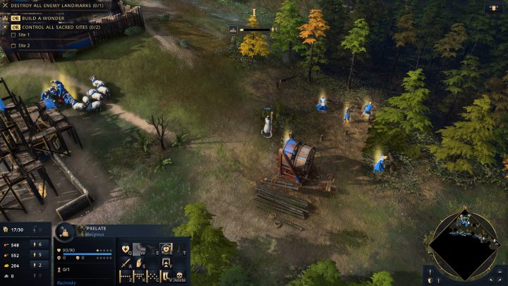 Następnych 2-3 robotników zatrudnijcie do wydobywania złota - Age of Empires 4: Rozwijanie osady - Age of Empires 4 - poradnik do gry