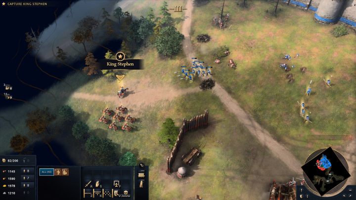 Na koniec pokonajcie ostatnią armię nieprzyjaciela i pojmijcie króla - Age of Empires 4: First Battle of Lincoln (The Normans) - solucja - Age of Empires 4 - poradnik do gry