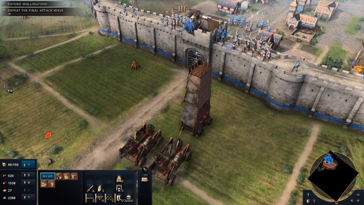 Na koniec pokonajcie ostatnią falę wrogiej armii - Age of Empires 4: The Siege of Wallingford (The Normans) - solucja - Age of Empires 4 - poradnik do gry