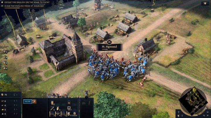 W St - Age of Empires 4: The Battle of Patay (The Hundred Years War) - solucja - Age of Empires 4 - poradnik do gry