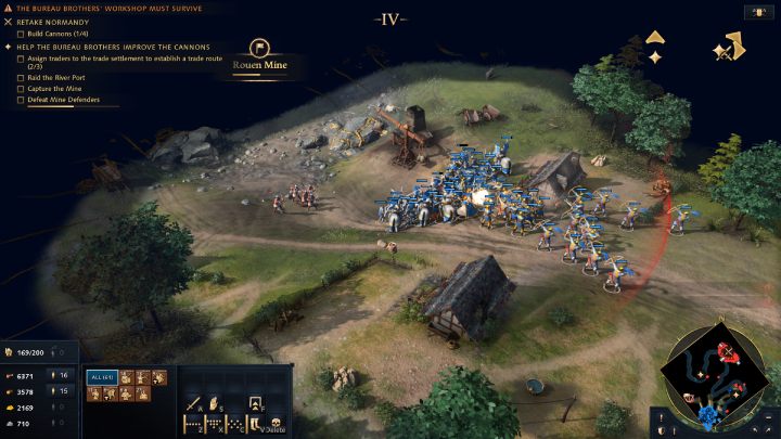 Następnie udajcie się na północy zachód i przejmijcie kopalnie, kontrolowane przez Anglików - Age of Empires 4: Retake Normandy (The Hundred Years War) - solucja - Age of Empires 4 - poradnik do gry