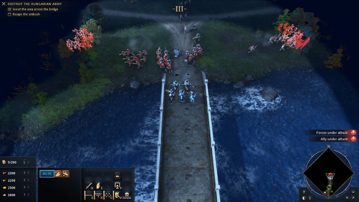 Ucieknijcie szybko przed wrogimi jednostkami - Age of Empires 4: The Battle of Mohi (The Mongol Empire) - solucja - Age of Empires 4 - poradnik do gry