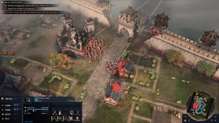 Zniszczcie bramę do Xiangyang oraz wszystkie wieże przy murach - Age of Empires 4: The Fall of Xiangyang (The Mongol Empire) - solucja - Age of Empires 4 - poradnik do gry