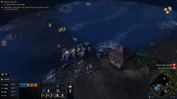 Wraz z osadnikami przybędzie też jeden Mnich-Wojownik - Age of Empires 4: The Siege of Kazan (The Rise of Moscow) - solucje - Age of Empires 4 - poradnik do gry