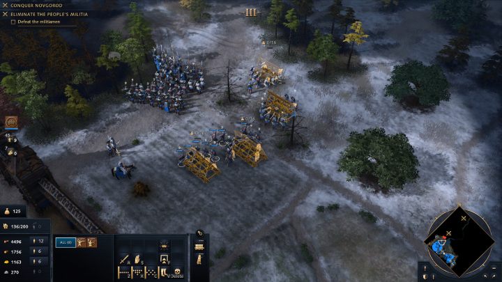 Wygenerujcie nowe jednostki piechoty i kawalerii oraz kilka katapult - Age of Empires 4: Fall of the Novgorod Republic (The Rise of Moscow) - solucje - Age of Empires 4 - poradnik do gry