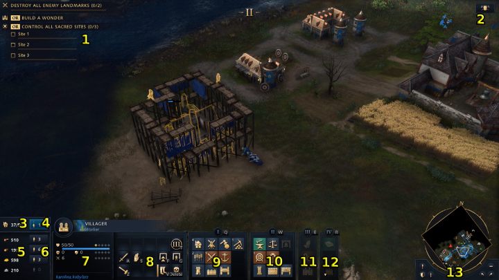 1 - Age of Empires 4: Interfejs - Age of Empires 4 - poradnik do gry