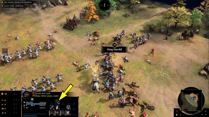 Wojownicy oraz liderzy posiadają specjalne umiejętności - Age of Empires 4: Porady na start - Age of Empires 4 - poradnik do gry