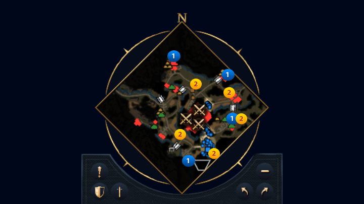 Po rozpoczęciu misji zaznaczcie Wasze wojsko i udajcie się wzdłuż ścieżki - Age of Empires 4: The Battle of Zhongdu (The Mongol Empire) - solucja - Age of Empires 4 - poradnik do gry