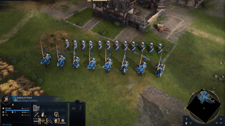 Przy przechodzeniu do nowej ery, Francuzi zdobywają coraz potężniejsze umiejętności, w tym jednostkę kawalerii Royal Knight oraz zyskują znaczną redukcję kosztów produkowania armii - Age of Empires 4: Francuzi - cywilizacja - Age of Empires 4 - poradnik do gry