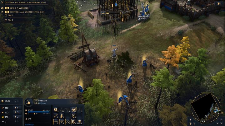 Prelate, unikalna jednostka religijna Świętego Cesarstwa Rzymskiego, już od początku gry przyczyni się do szybkiego wzrostu gospodarczego, dzięki swojej zdolności do inspirowania Mieszkańców - Age of Empires 4: Święte Cesarstwo Rzymskie - cywilizacja - Age of Empires 4 - poradnik do gry