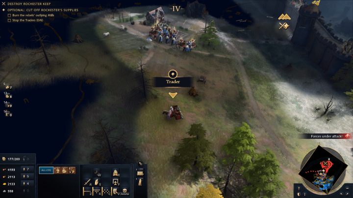 Gdy zbierzecie trochę armii wyruszcie na Rochester - Age of Empires 4: The Siege of Rochester (The Normans) - solucja, opis przejścia - Age of Empires 4 - poradnik do gry