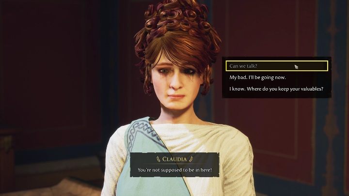 Na pewno pamiętacie płaczącą kobietę na górze, w jednym z pokojów koło czerwonego dywanu - The Forgotten City: Quinctius - solucja, opis przejścia - The Forgotten City - poradnik do gry