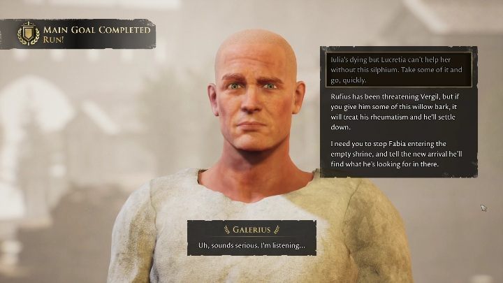 Następnie dajcie mu wszystkie zadania, jakie możecie - The Forgotten City: Egyptian Plaque - solucja, opis przejścia - The Forgotten City - poradnik do gry