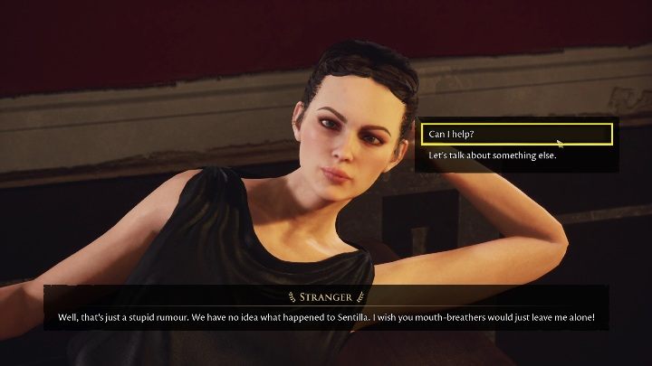 Następnie wykorzystajcie opcję dialogową Can I help - The Forgotten City: Poszukiwania Iulii - solucja, opis przejścia - The Forgotten City - poradnik do gry