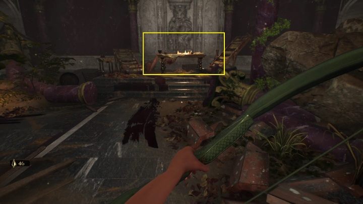 Traficie do dużego pomieszczenia, w którym jest wiele zawalonych kolumn i innych elementów - The Forgotten City: Golden Bow - jak zdobyć? - The Forgotten City - poradnik do gry