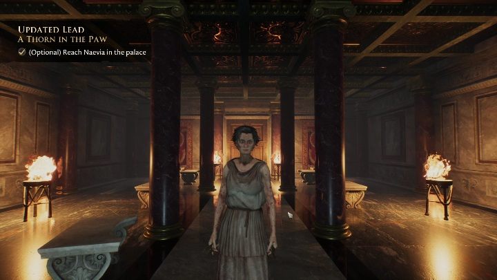 Nagle pojawi się Naevia, która oskarży Was o zniszczenia jej eksperymentu - The Forgotten City: Golden Bow - jak zdobyć? - The Forgotten City - poradnik do gry