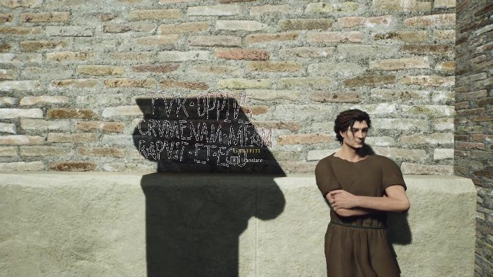 Miejsce w mieście: pomiędzy sklepami Fabii i Desiusa - The Forgotten City: Graffiti - gdzie je znaleźć? - The Forgotten City - poradnik do gry