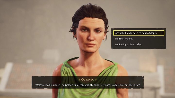 Prawda jest taka, że możecie prowadzić tę rozmowę jak tylko chcecie - The Forgotten City: Ulpius - jak uratować? - The Forgotten City - poradnik do gry