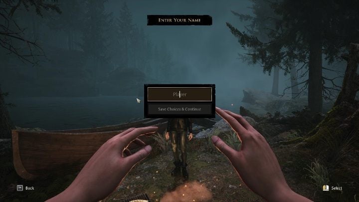 Następnie wybierzcie imię dla swojej postaci - The Forgotten City: Przebudzenie - solucja, opis przejścia - The Forgotten City - poradnik do gry