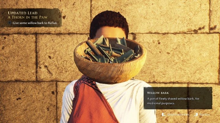 Ta będzie albo w budynku, w którym już ją widzieliście, albo zaraz przed nim - The Forgotten City: Lekarstwo na reumatyzm - solucja, opis przejścia - The Forgotten City - poradnik do gry