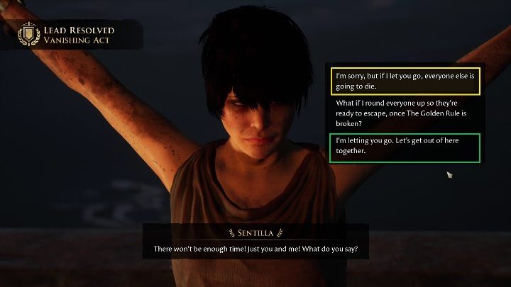 Opcje są dwie - The Forgotten City: Odnalezienie Sentilli - solucja, opis przejścia - The Forgotten City - poradnik do gry