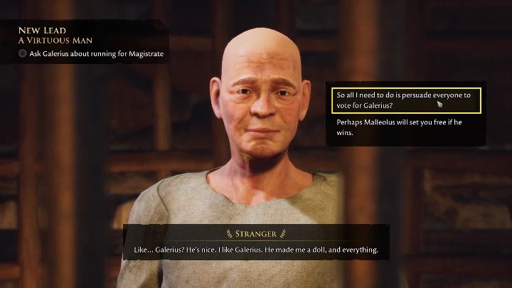 Niestety mężczyzna nie da Wam tablicy - The Forgotten City: Greek Plaque - solucja, opis przejścia - The Forgotten City - poradnik do gry