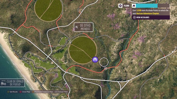 Stodoła znajdywać się będzie na południe od De Otro Mundo, niedaleko południowo-zachodniej części okręgu - Forza Horizon 5: Wszystkie zapomniane wozy - lista - Forza Horizon 5 - poradnik do gry