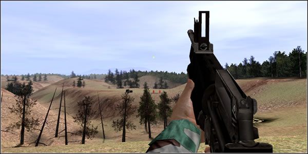 Drugim ciekawym narzędziem jest M16 z granatnikiem M203 - Basic Training - US Weapons | Trening | Americas Army Operations - Americas Army: Operations - poradnik do gry