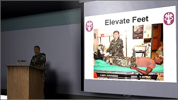 Test standardowo wymaga odpowiedzenia poprawnie na 70% z wszystkich 7 pytań - Medic Training - Treat Shock | Trening | Americas Army Operations - Americas Army: Operations - poradnik do gry