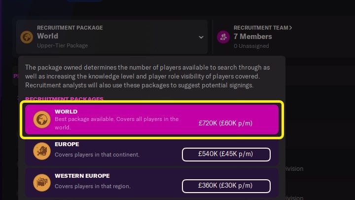 Zanim zaczniecie szukać nowych talentów do Waszych drużyn, warto sprawdzić, jaki budżet klub przewiduje na scouting - Football Manager 2022: Scouting - Football Manager 2022 - poradnik do gry