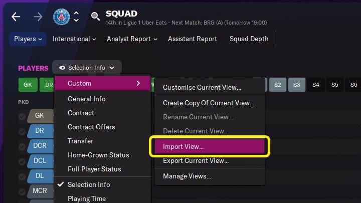 Po przejściu np - Football Manager 2022: Niestandardowe widoki - jak zastosować? - Football Manager 2022 - poradnik do gry