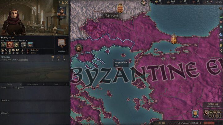 Na samym dole drabiny znajdują się ludzie którzy nie posiadają żadnego tytułu - Crusader Kings III: Tytuły - Crusader Kings 3 - poradnik do gry