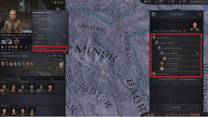 Czasem warto pozbyć się nadmiarowych tytułów - Crusader Kings III: Tytuły - Crusader Kings 3 - poradnik do gry