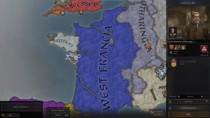 Data początkowa: 867 r - Crusader Kings 3: Ciekawe lokacje startowe - Crusader Kings 3 - poradnik do gry