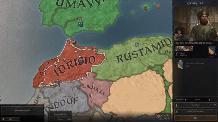 Data początkowa: 866 r - Crusader Kings 3: Ciekawe lokacje startowe - Crusader Kings 3 - poradnik do gry