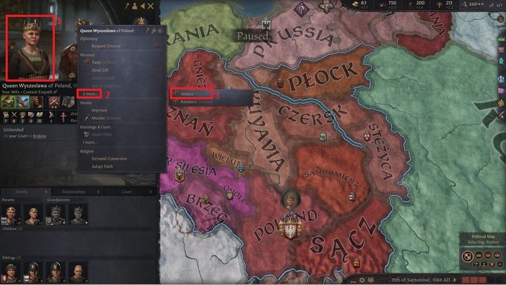 Dużo poważniejszym problemem w kontekście dziedziczenia jest fakt, że Bolesław nie ma dzieci - Crusader Kings 3: Pierwsze kroki - Crusader Kings 3 - poradnik do gry