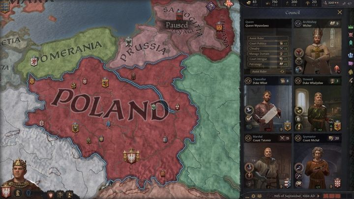 Ostatnią kwestią dotyczącą Rady, jest przypisanie zadań dla poszczególnych stanowisk - Crusader Kings 3: Pierwsze kroki - Crusader Kings 3 - poradnik do gry