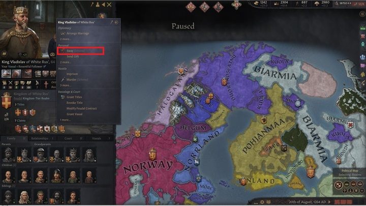 Jednym z takich narzędzi są intrygi, o których więcej przeczytasz na osobnej stronie tego rozdziału - Crusader Kings 3: Wasale - Crusader Kings 3 - poradnik do gry