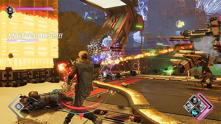 Bomba flarkastetowa (Cluster Flark Bomb) - To atak rakietowy w wykonaniu Rocketa i zdolność ta jest dostępna od samego początku gry - Guardians of the Galaxy: Najlepsze zdolności - Guardians of the Galaxy - poradnik do gry