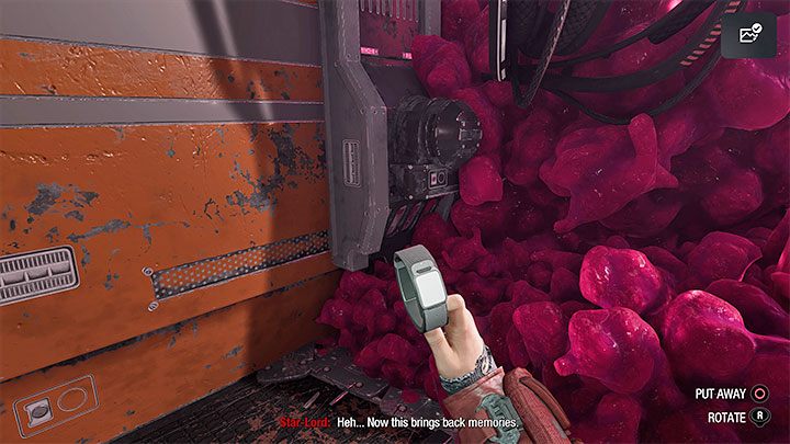 Znajdźki Strażnika to różnorakie artefakty powiązane z konkretnymi członkami drużyny - Guardians of the Galaxy: Wszystkie sekrety - Guardians of the Galaxy - poradnik do gry