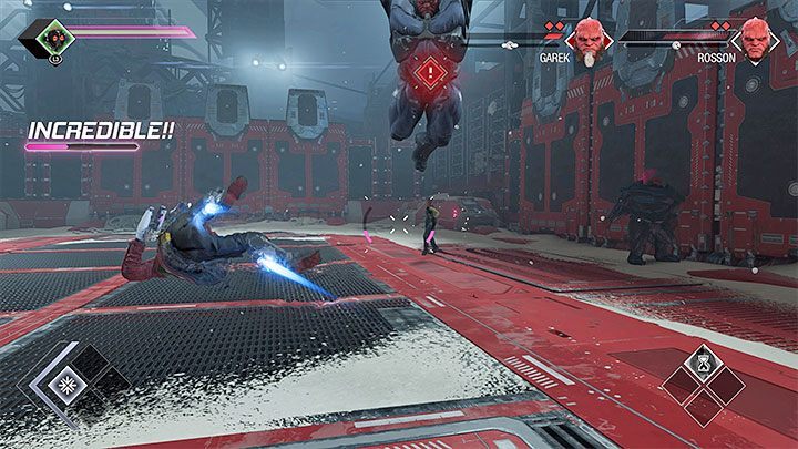 W niemal każdej walce powinniście przywiązywać dużą uwagę do unikania ataków przeciwników, zarówno tych wyprowadzanych w walce wręcz, jak i ataków dystansowych - Guardians of the Galaxy: Porady na start - Guardians of the Galaxy - poradnik do gry